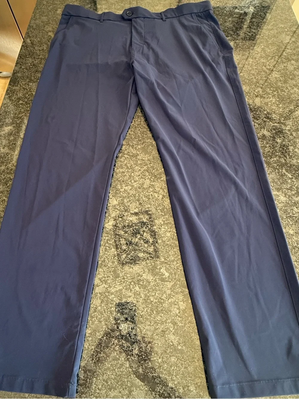Greyson Montauk Men's Performance Golf Trousers Falcon Blue Size 40 X 32